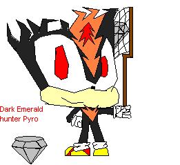Dark Emerald Hunter Pyro by ali32