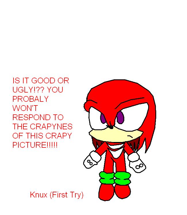 Crapee (Knux First Try) by ali32
