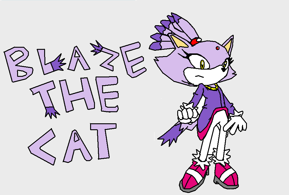 Blaze The Cat (3rd Try) by ali32