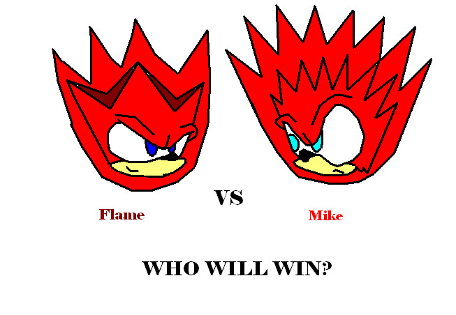 Flame VS Mike by ali32