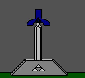 Master Sword(dunno why i would draw master sword) by ali32