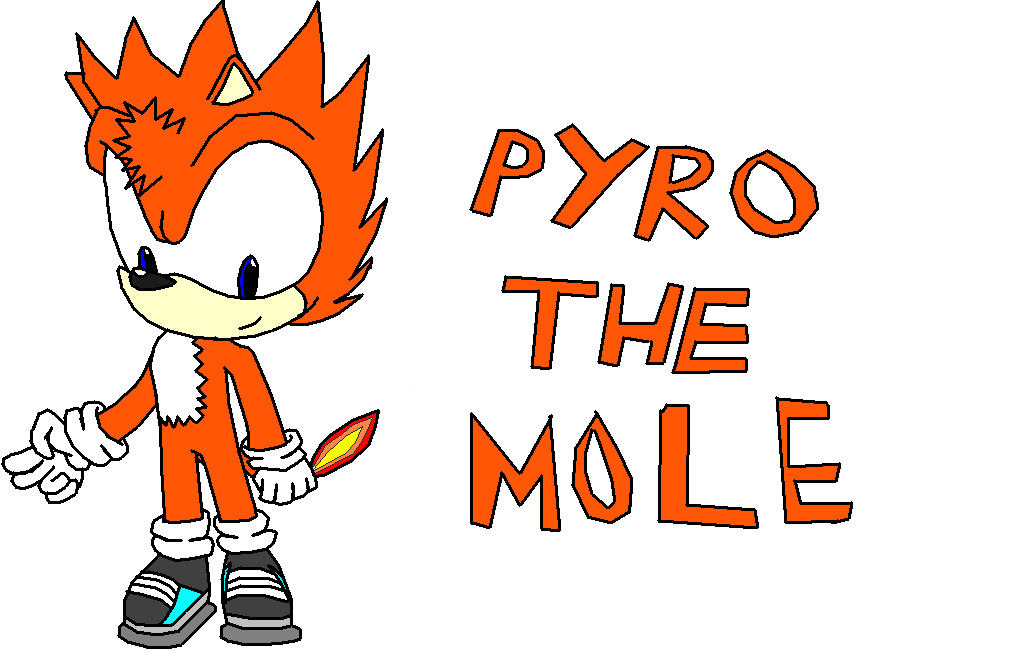 Pyro the Mole (Cause I ain't gettin any requests) by ali32