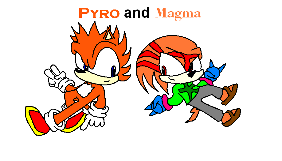 Pyro and Magma(Birthday Gift for Magma) by ali32