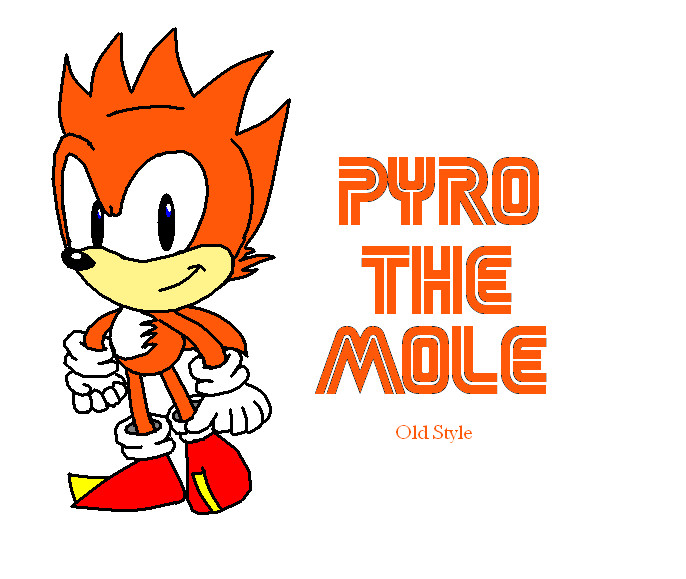 Pyro the Mole Old Style by ali32
