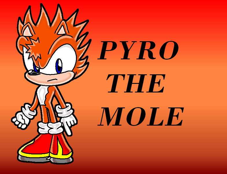 Pyro the Mole SA style by ali32