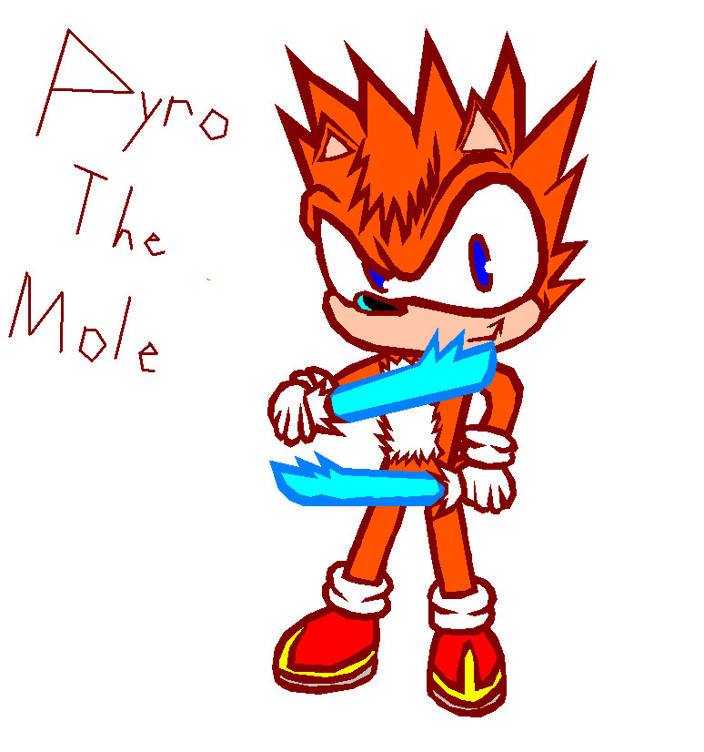 Pyro Sonic Battle Style by ali32