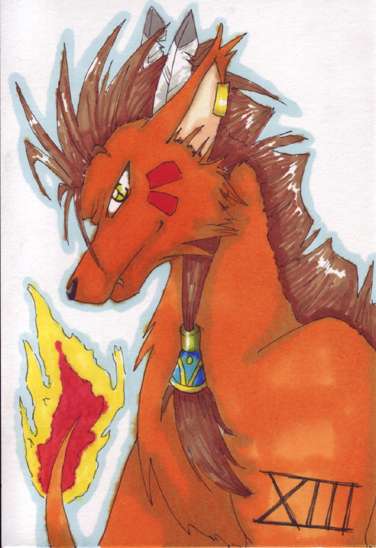 Red XIII by alichino