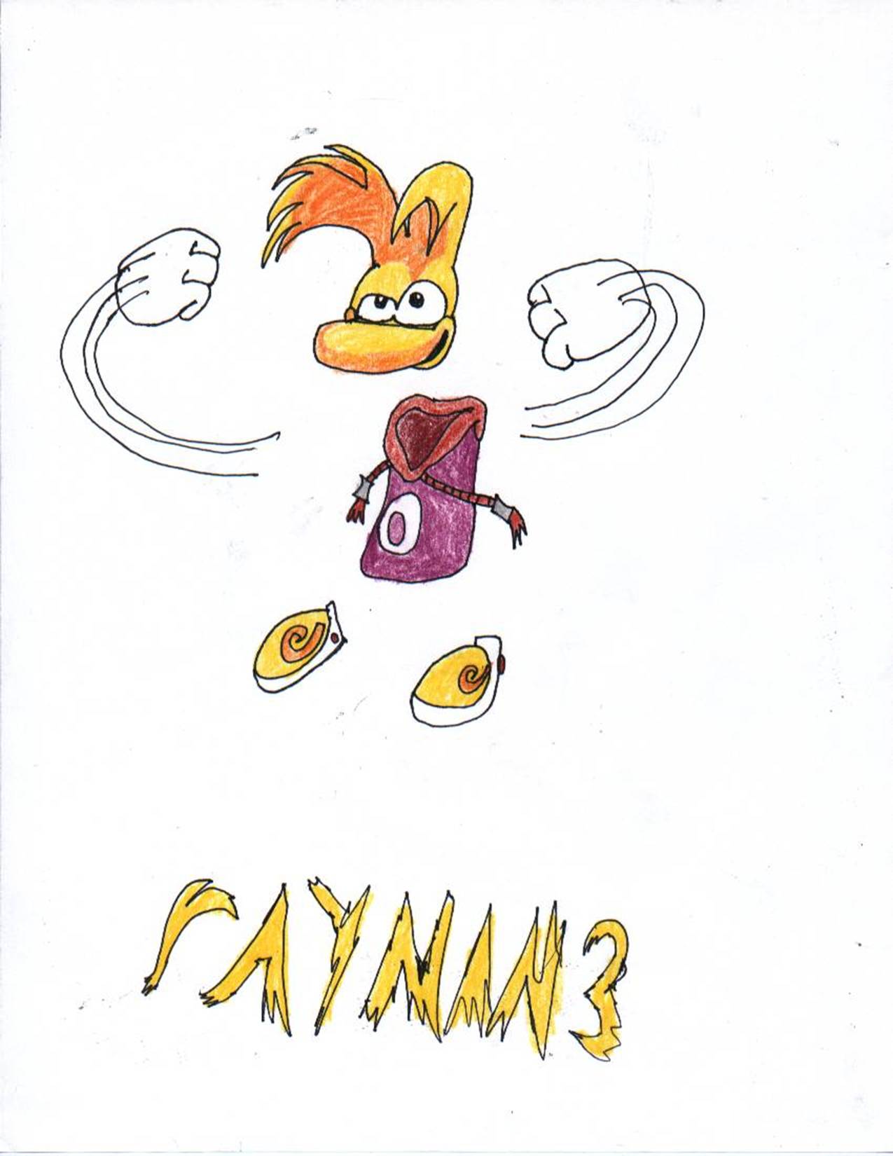 Rayman by alicia