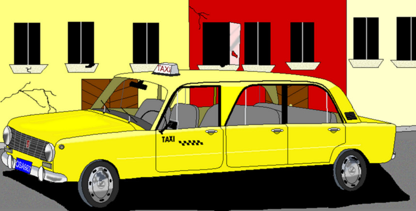 Cuban Lada 2101 Limo Taxi by alitta2