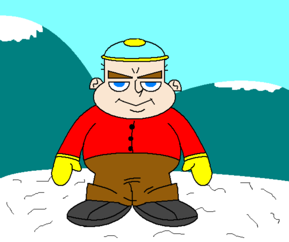 Bling-Bling Boy as Cartman by alitta2
