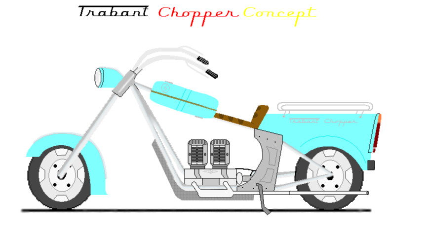 Trabant Chopper Concept by alitta2