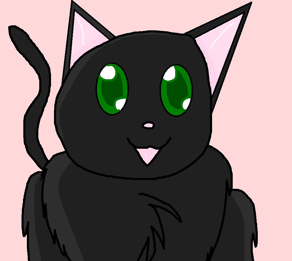 a Black Cat by allmccro
