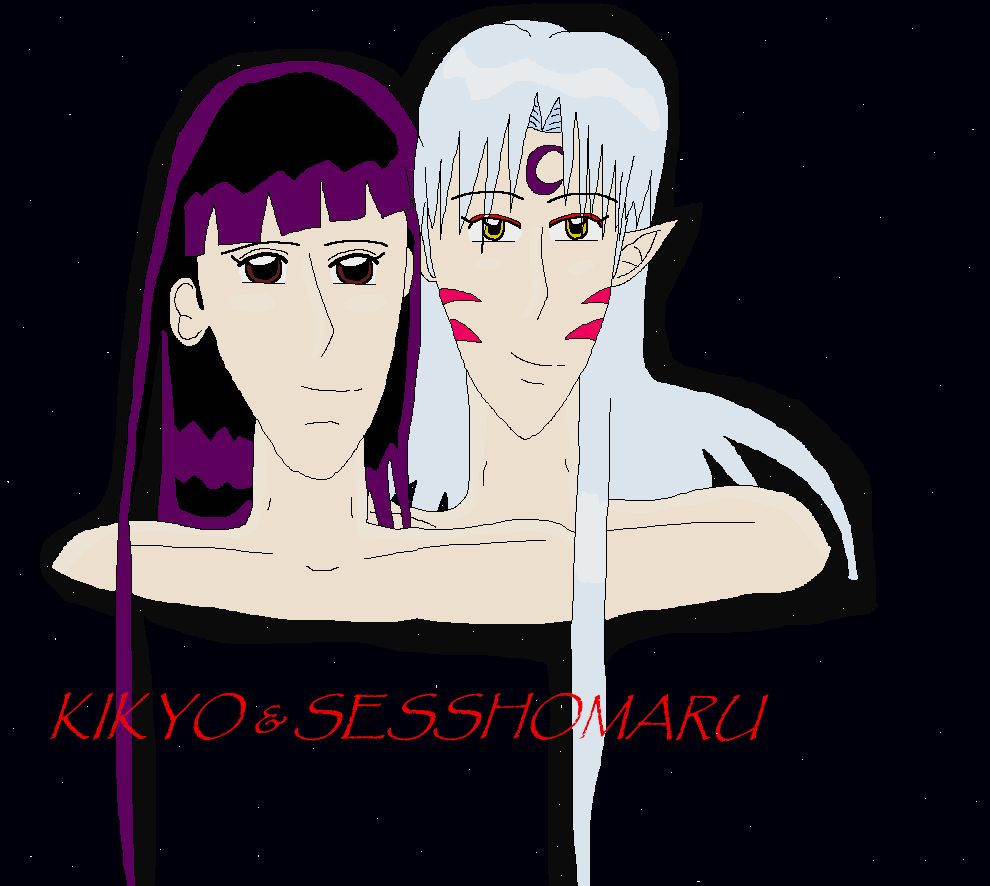 kikyo & sesshomaru 2 by allmccro