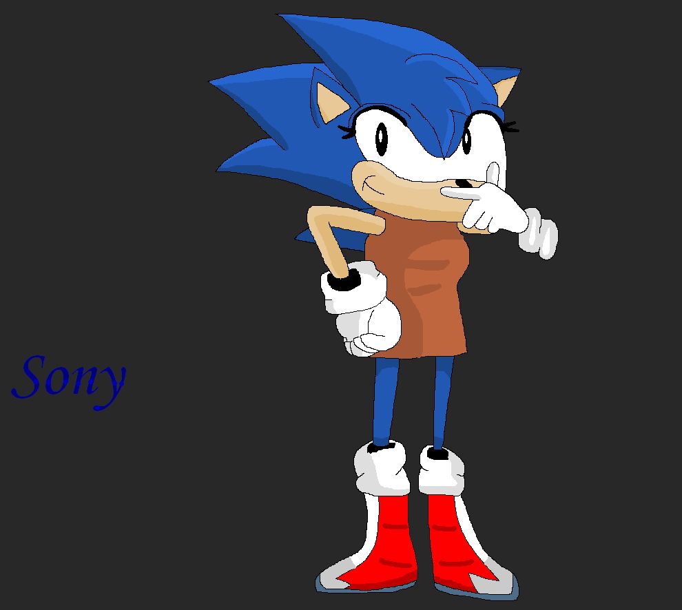 Sony The Hedgehog by allmccro