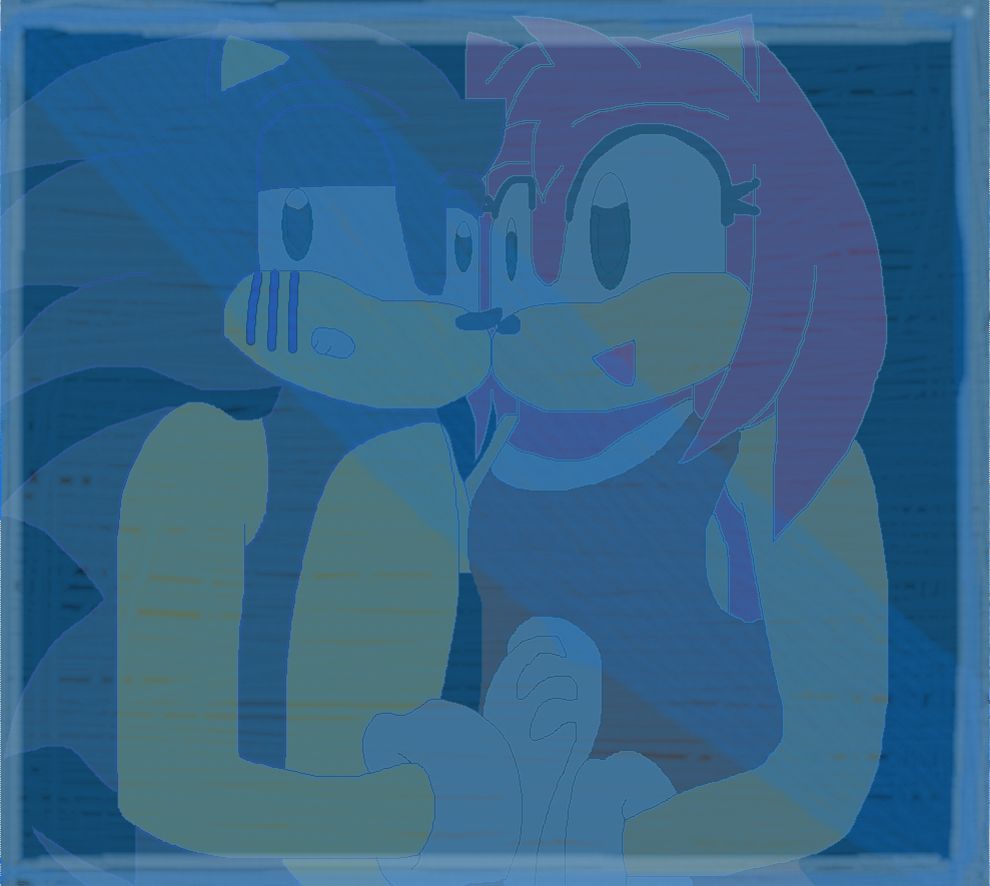 **** Sonic and Amy **** by allmccro