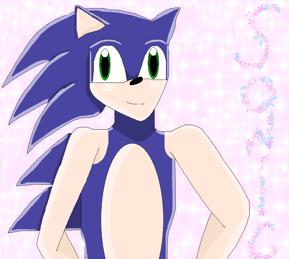 My Anime Sonic Picture by allmccro