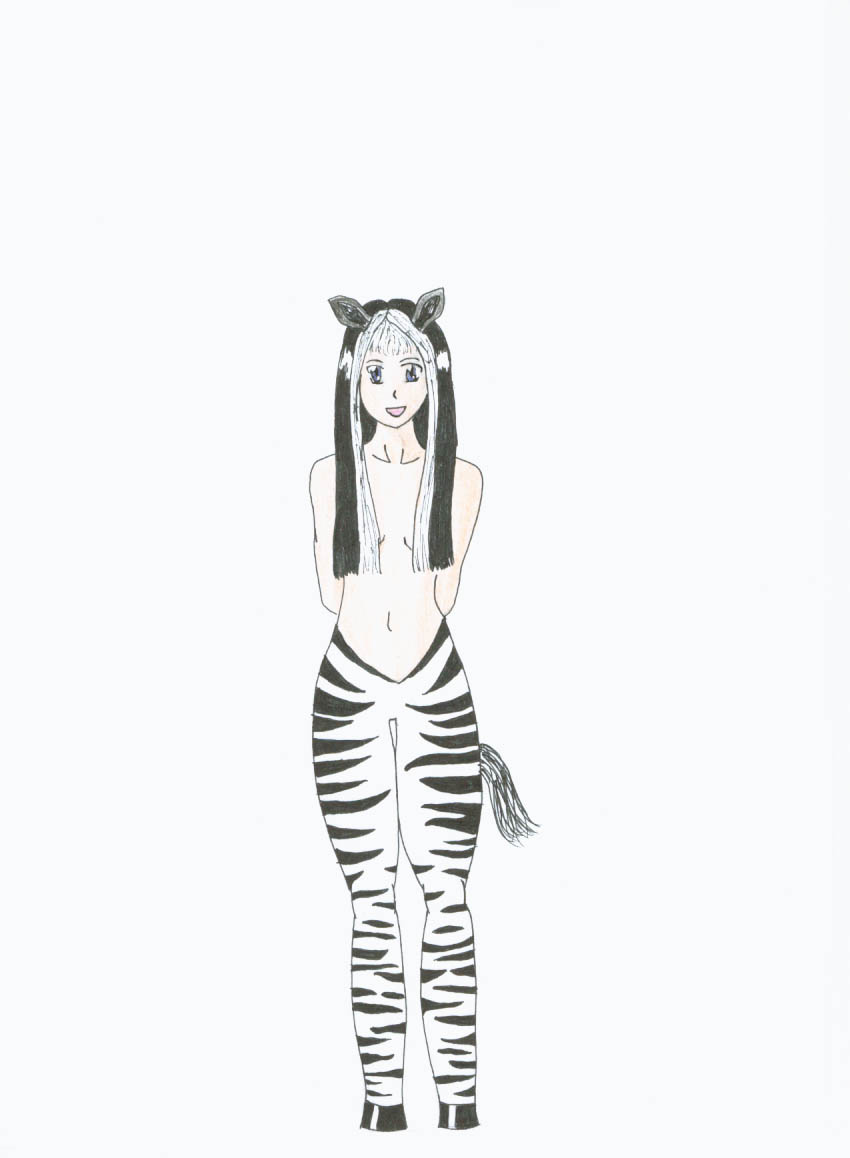 Iku the zebra woman by almasy666