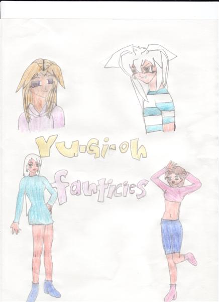 Yu-Gi-Oh Fanticies Title page. by amelia