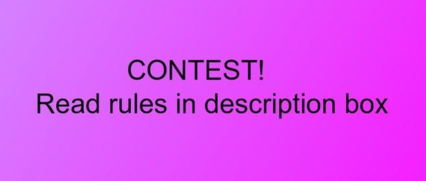 CONTEST. =D by amelia