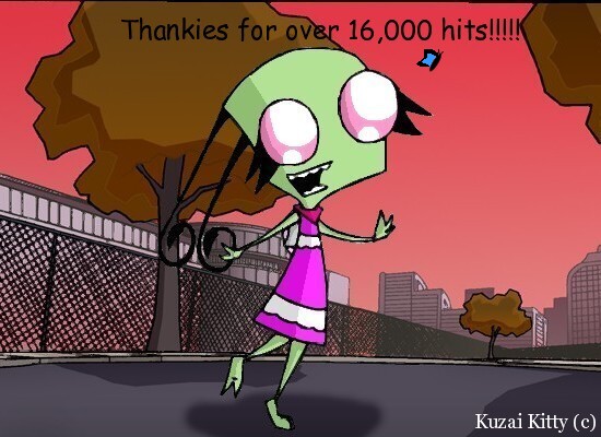 Thankies for over 16,000 hits by amelia