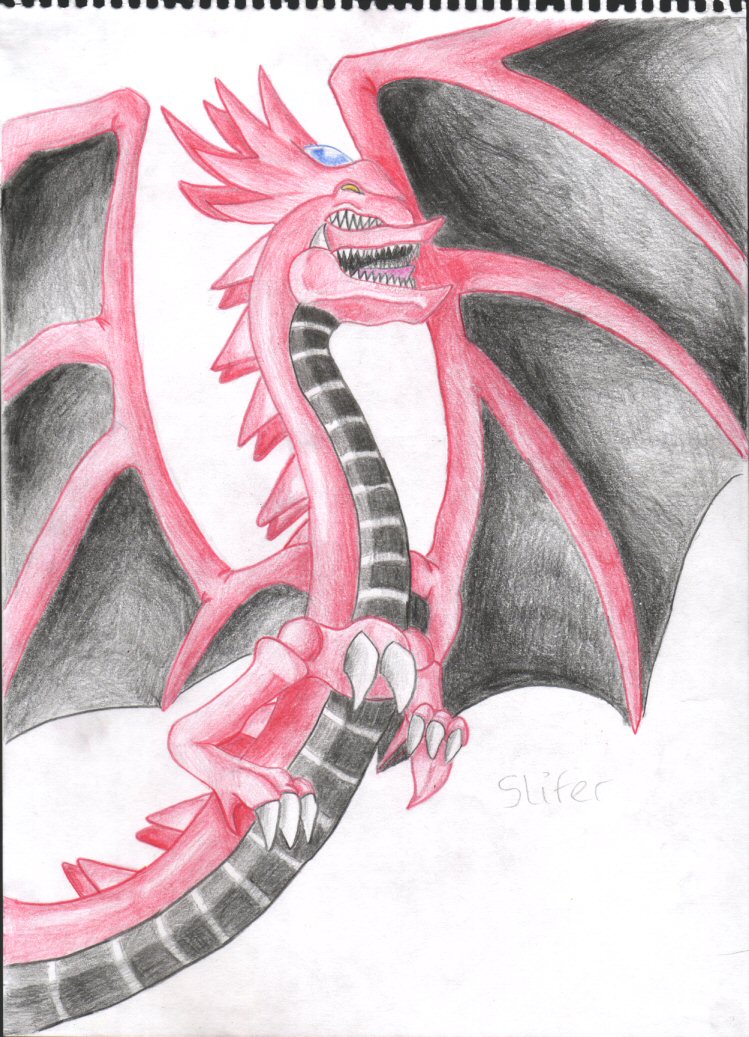slifer the sky dragon by amycool