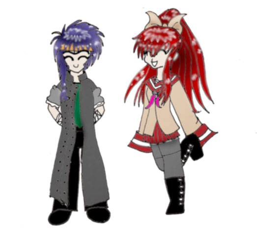 Ryoko and Shizuma by anaconda