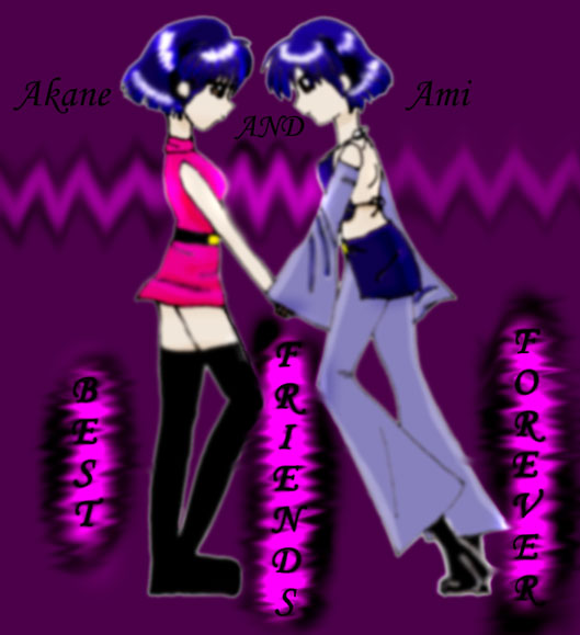 Akane and Ami by anaconda