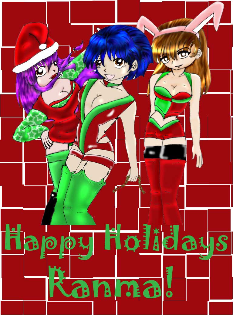 Happy Holidays Ranma!! by anaconda