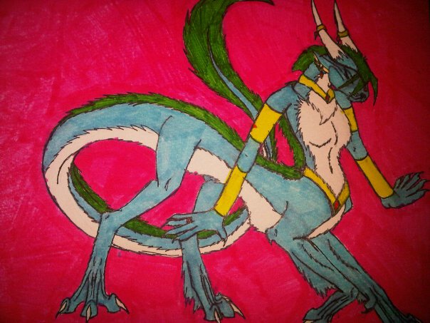 dragon centaur thing by anaithehedgehog1