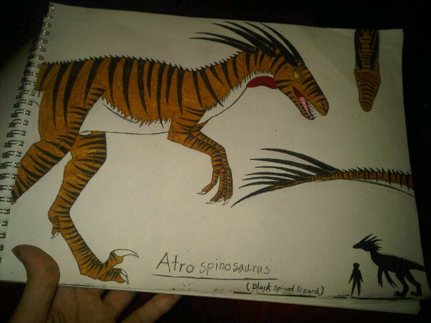 atrospinosaurus by anaithehedgehog1
