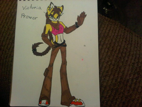 victoria prower the fox/rabbit by anaithehedgehog1