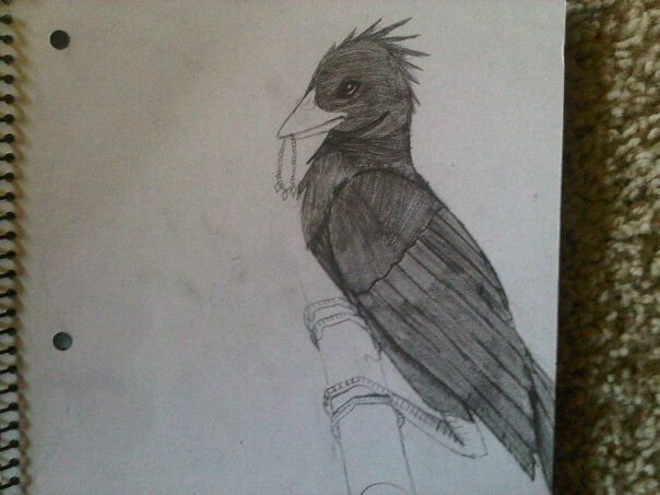 raven thief by anaithehedgehog1