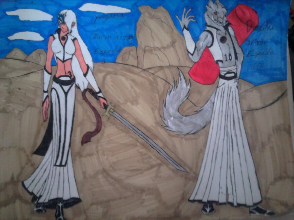 yugana and doreiku as espada by anaithehedgehog1