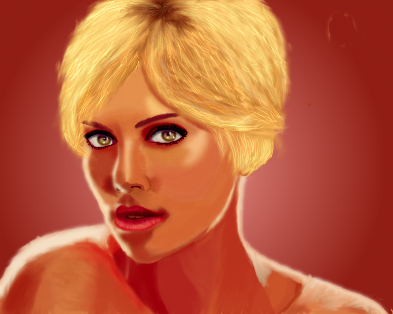 charlize theron by andybaker