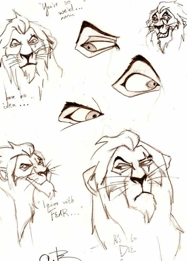 Scar Sketches by andycb2000