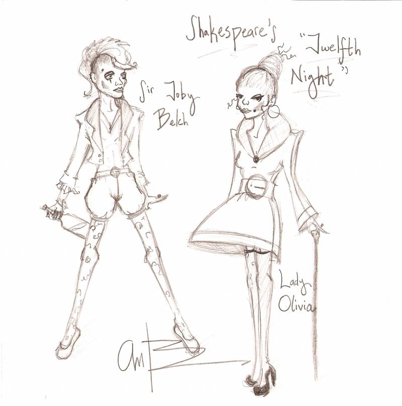 Twelfth Night Costumes by andycb2000