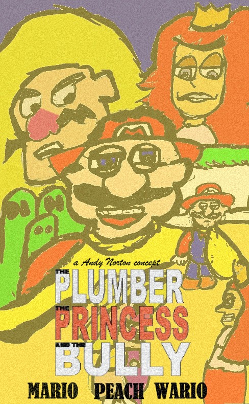 Super Mario Film Parody Poster by andynortonuk