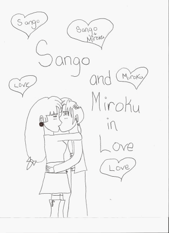 sango&miroku(kiss) by angel_luver13