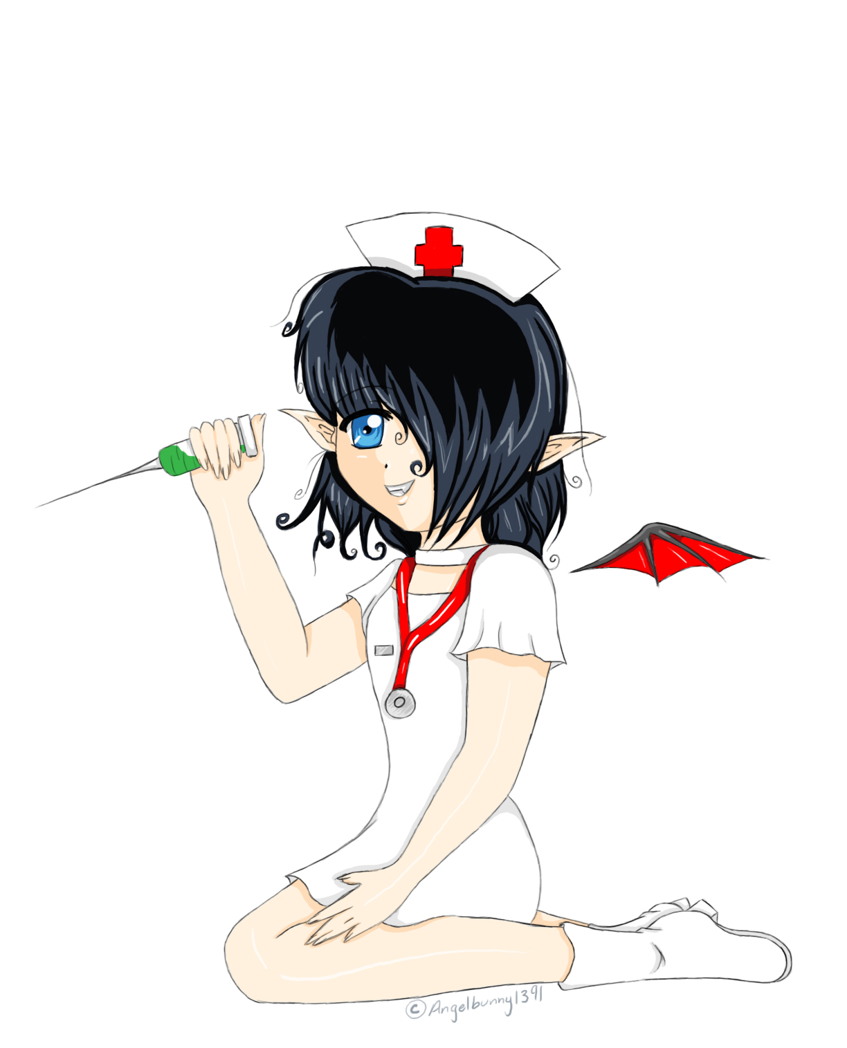 Demon nurse by angelbunny1391