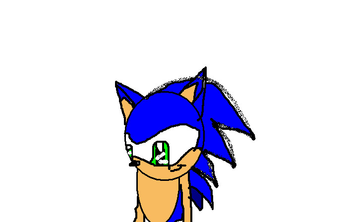 sonic the hedgehog by angilechidna440