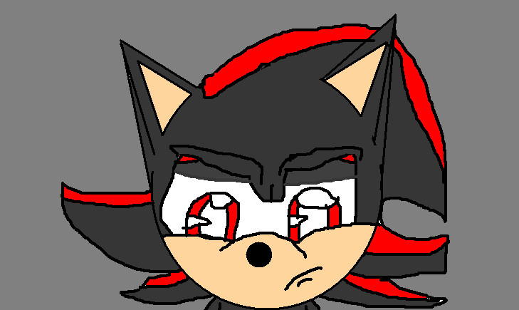 shadow the hedgehog's timper_eyes now more defining) by angilechidna440