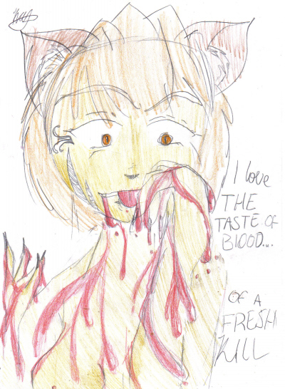 taste of blood by anime-junkie