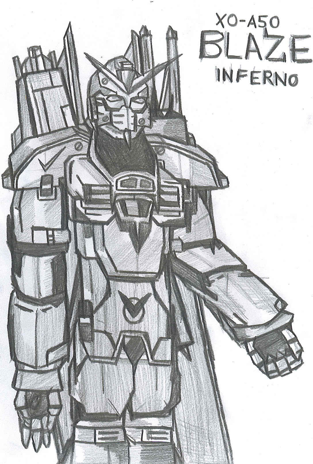 Blaze -Inferno Gundam by anime113