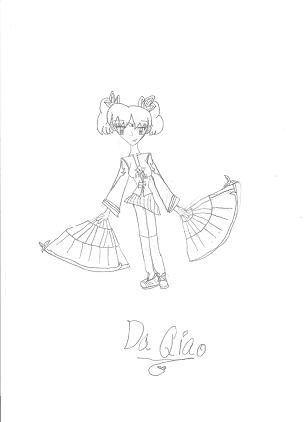 Da Qiao(My first pic of her) by anime_chick