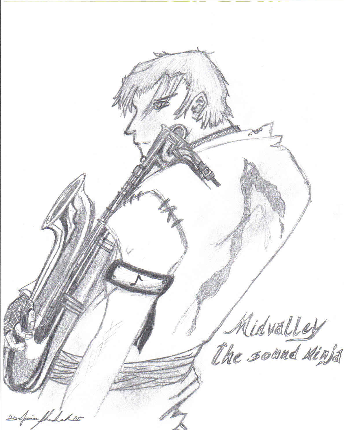 Midvalley the Sound Ninja ( request from Midvalley by anime_dragon18