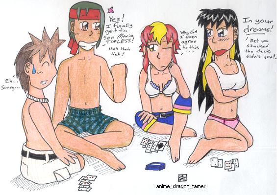 Strip Poker!! by anime_dragon_tamer
