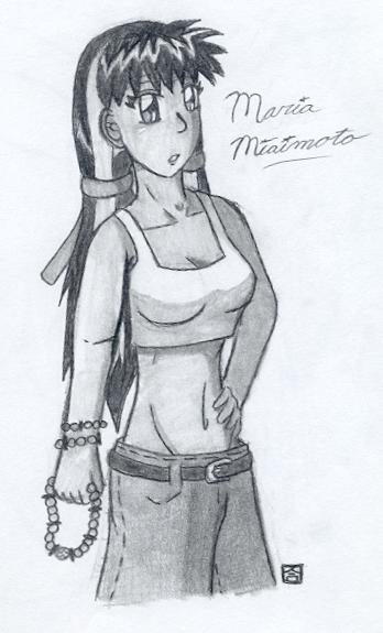 Maria Miaimoto by anime_dragon_tamer
