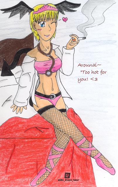 Arounai~ "Too hot for you!" by anime_dragon_tamer