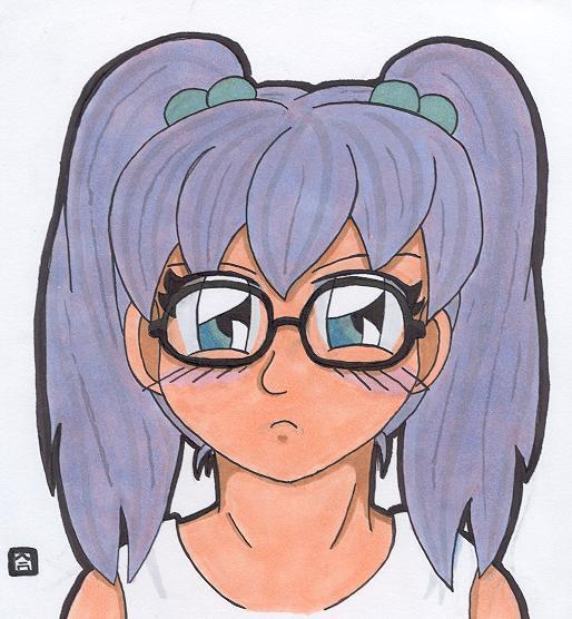Rena pouting by anime_dragon_tamer