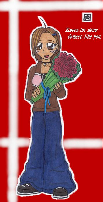 Valentine Roses by anime_dragon_tamer